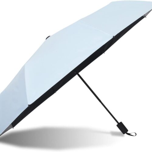 Umbrella, Travel Folding Umbrella, Lightweight Portable Compact Parasol Umbrellas with 95% for Men Women Multiple Colors umbrella