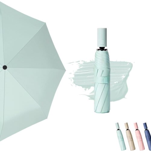 Umbrellas for Rain: Compact Travel Essential, Lightweight & Portable with Automatic Open & Close Feature, Large Size Windproof Umbrella, Sun Protection Parasol with UV Protection